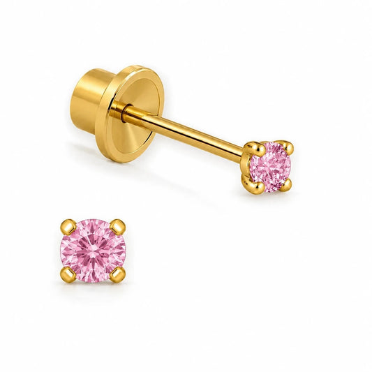 Rosa Mini · 12SP · vista principal · Miss Earrings