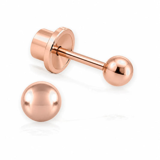 Esfera Rosé · 33B · vista principal · Miss Earrings