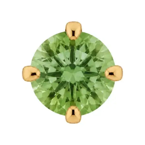 Solitario Peridoto · S51 · vista alternativa · Miss Earrings